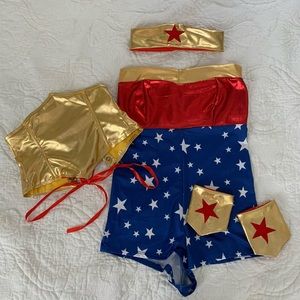 Wonder Woman Costume with corset
